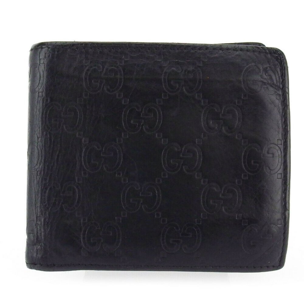 Gucci wallets Gutchishima leather Auth used T18668
